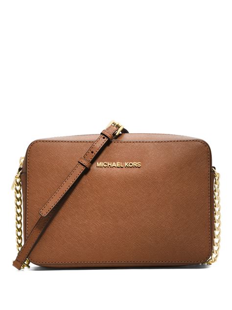 michael kors jet set travel saffiano crossbody